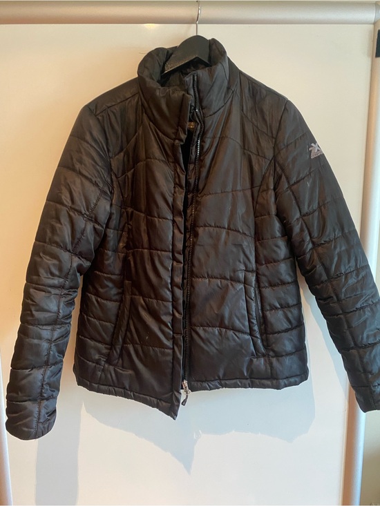 Jackets & Blazers - Black Quilted Puffer Jacket